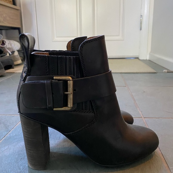 VGUC - see by Chloe black leather boots size 8 - Picture 1 of 6